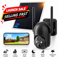 Selling Fast ANY Location Camera - No WiFi Or Power Needed - 360° 2K Night Vision - Inc VAT