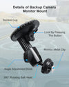 Windshield Suction Mount for Vision 1 Pro Camera Monitor System.