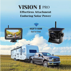 VISION 1 PRO Solar Powered Camera - With Mounting Screen