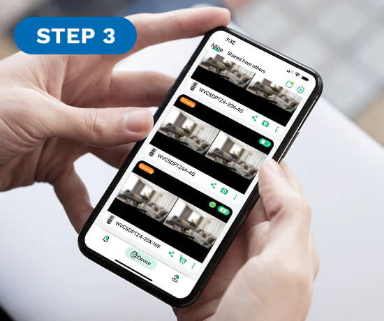 View all cameras simultaneously