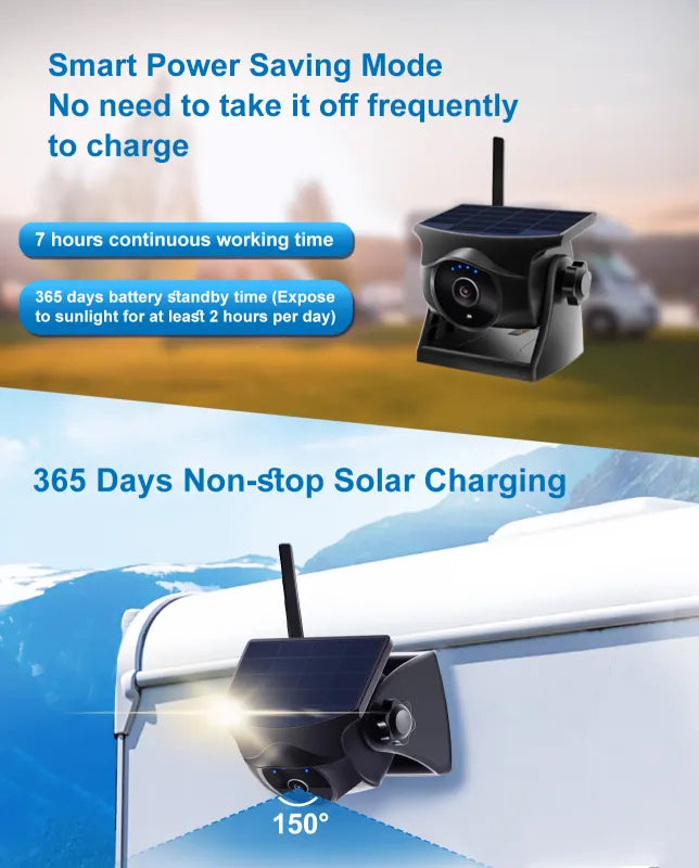 VISION 1 PRO Solar Powered Camera - Phone App