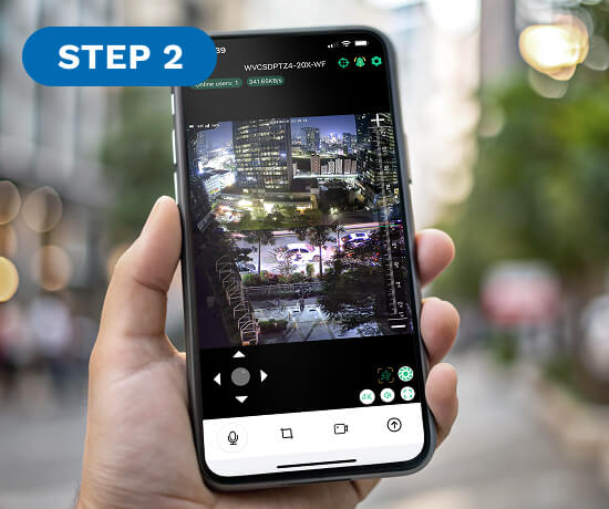 Sign in to a clean interface