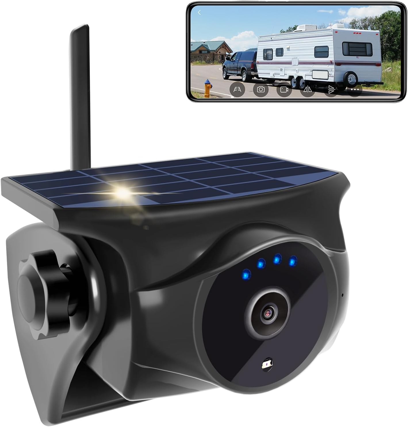 Caravan magnetic camera With Baseplate
