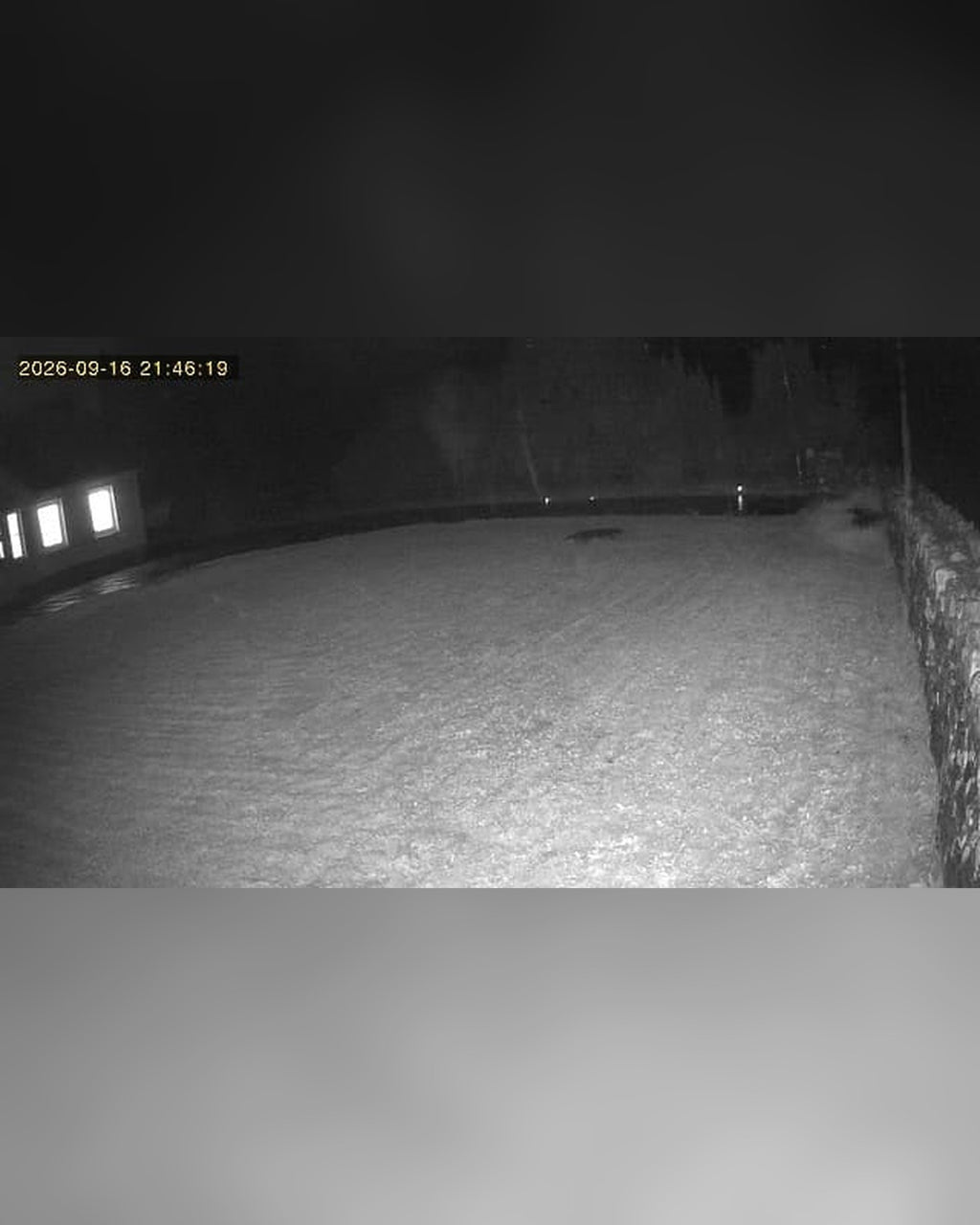 REAL FOOTAGE: 4G camera at night, no lighting, no WiFi - yard and sheds