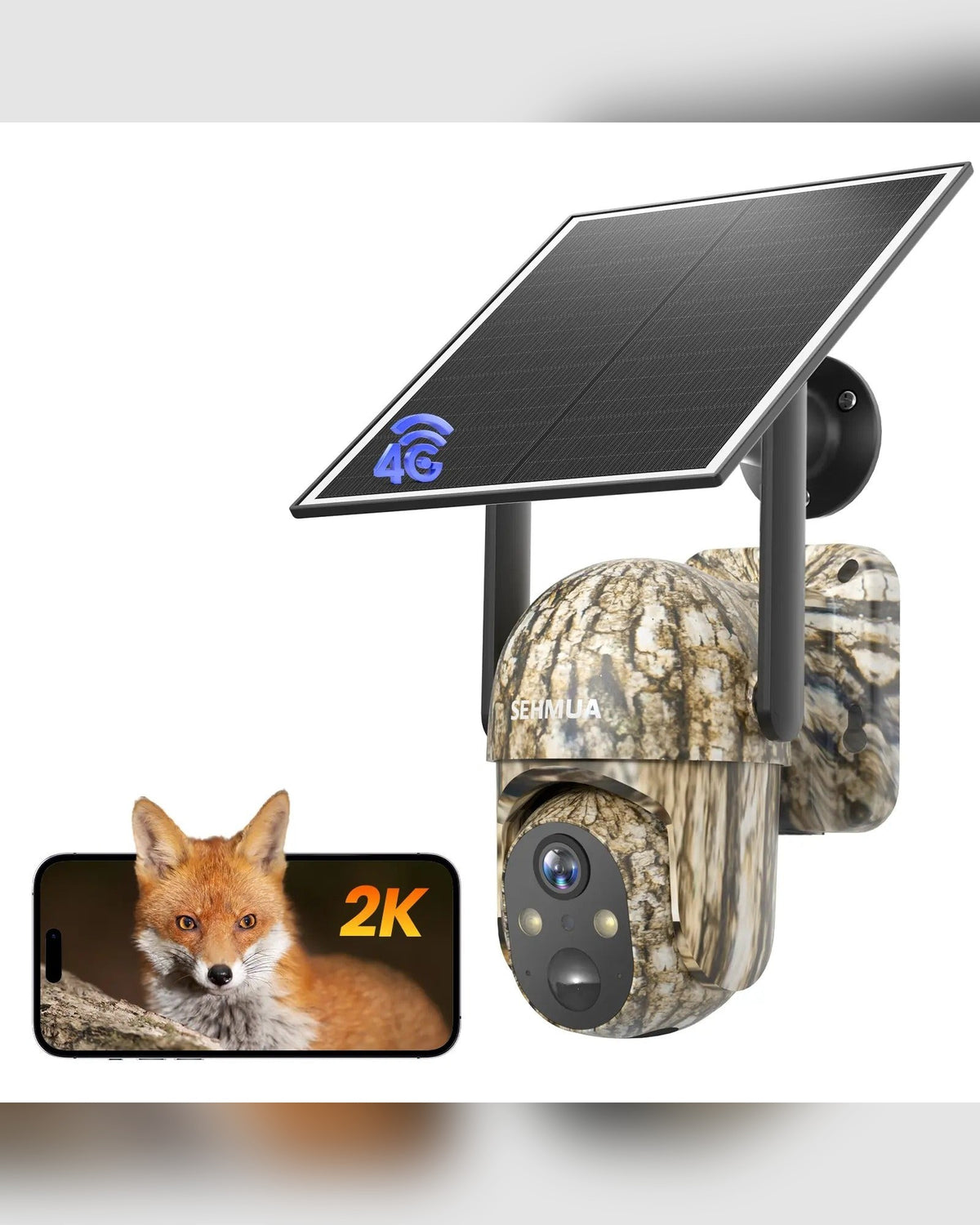 SEHMUA 4G LTE camera - camo colourway