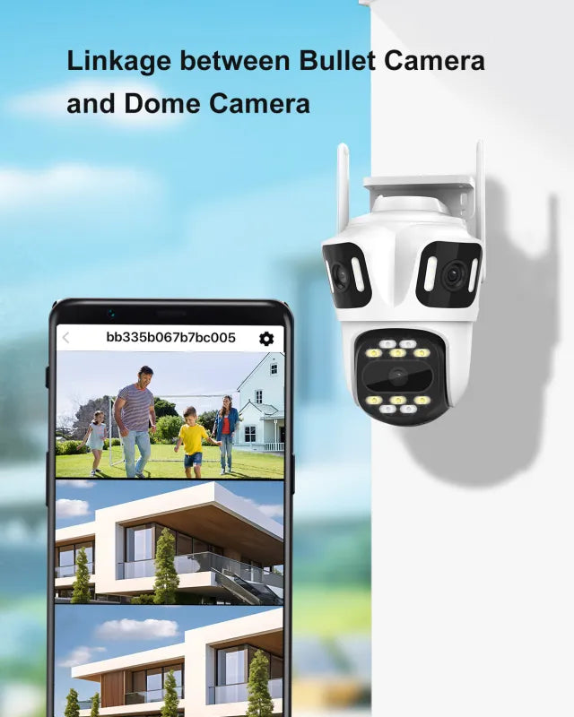 VISION 1 HOME - Triple Lens -  Security Camera